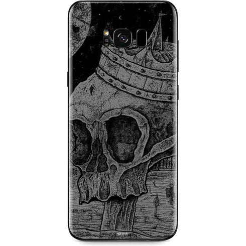 Alchemy Carta Skull Sketch Galaxy S8 Plus Skin